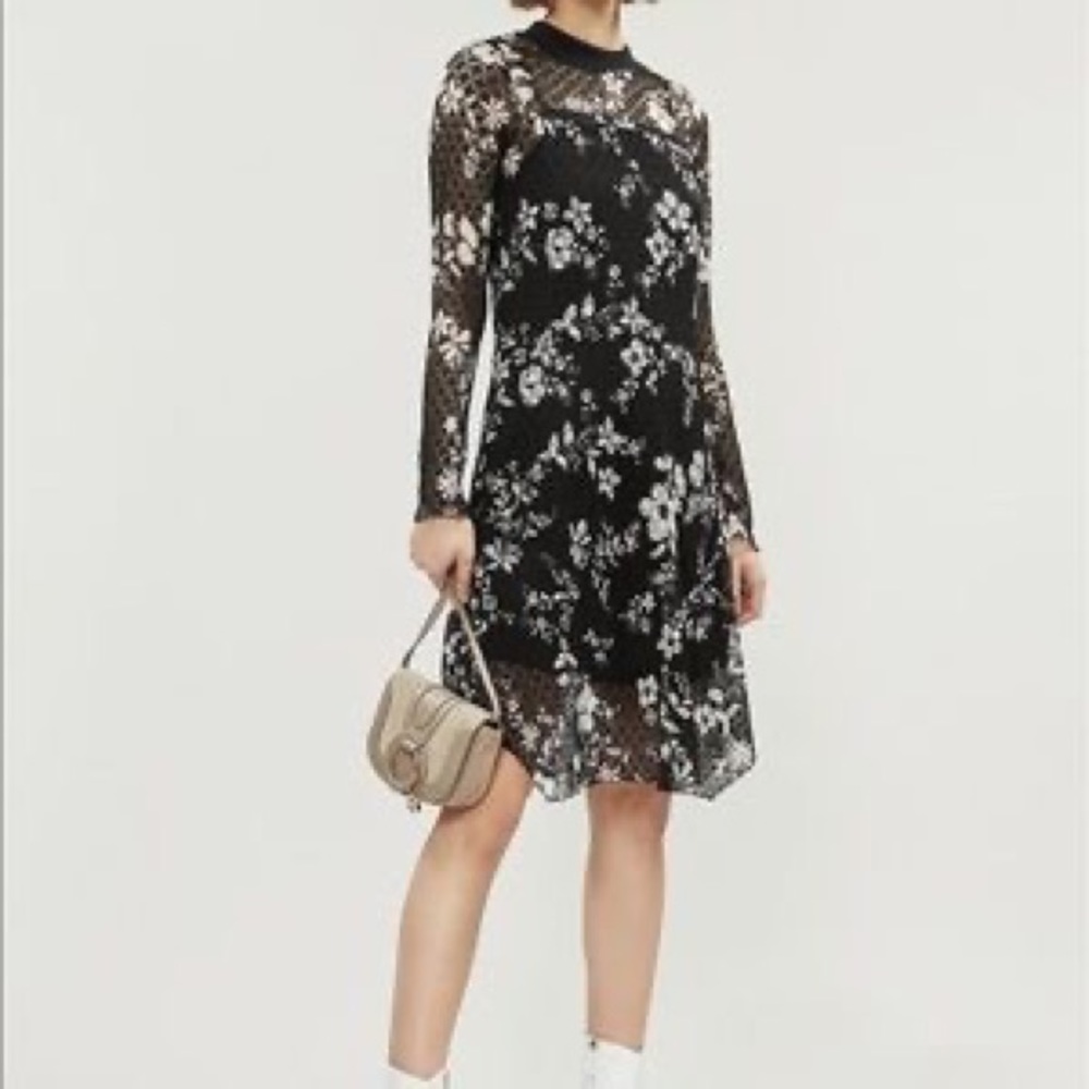 See by Chloe Long Sleeve Lined Dress
